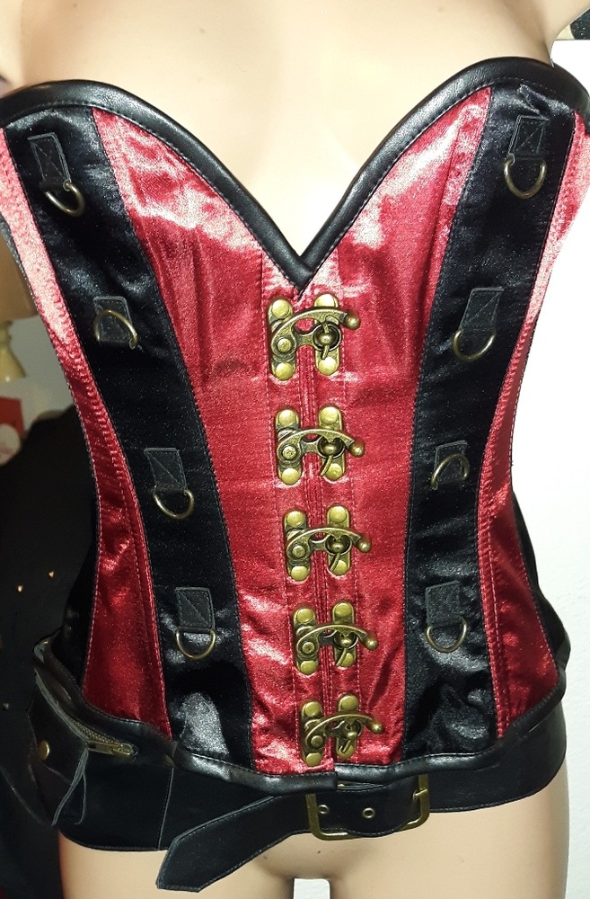 Authentic leather corset